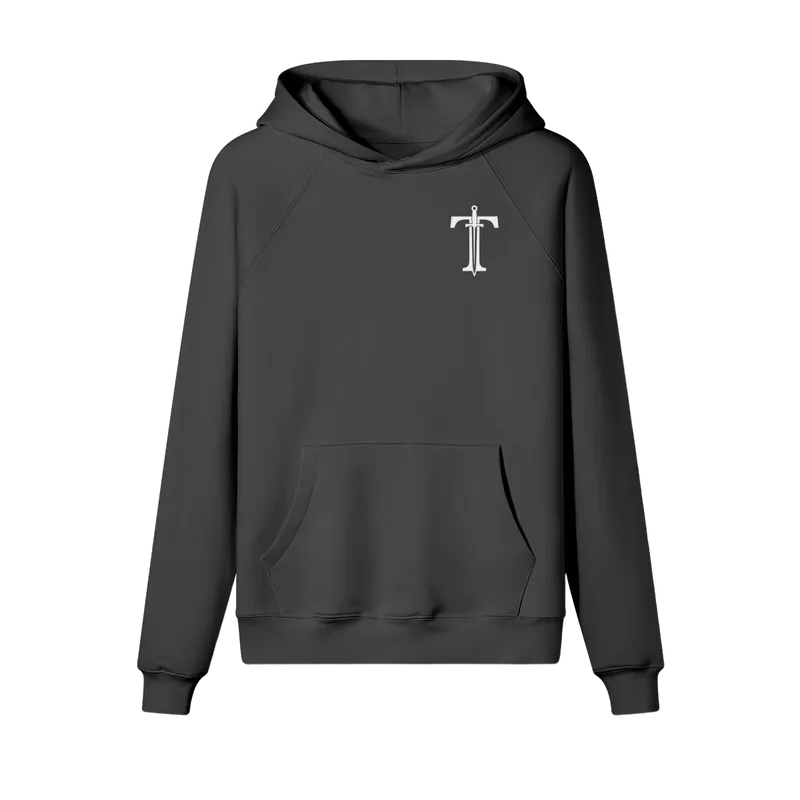 Tenacity White Sword Hoodie
